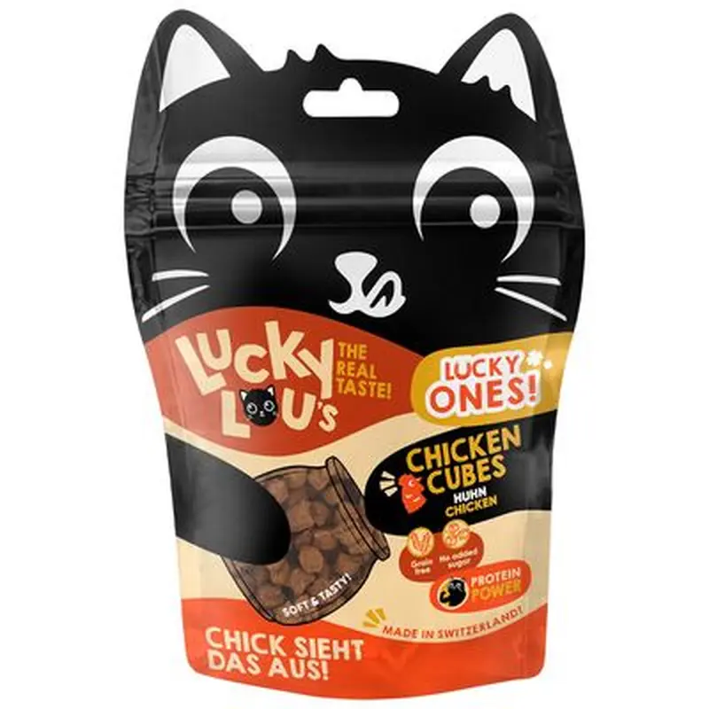Lucky Lou Lucky Ones Cubes - Saver Pack: Chicken (8 x 80g)