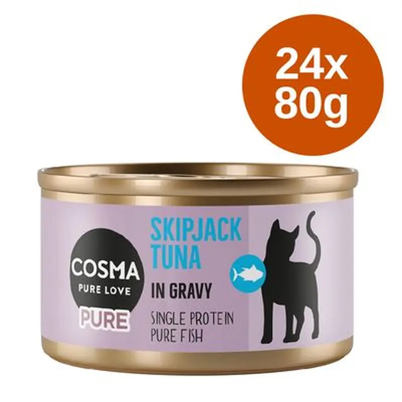Cosma Pure Saver Pack 24 x 80g - Salmon