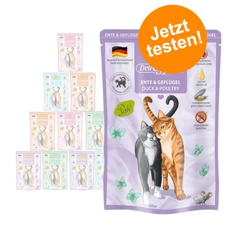 GranataPet DeliCatessen Pouch Tasting Pack 6 x 85 g - Tasting package III (without fish)