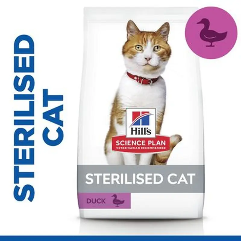 Hills Science Plan Adult Sterilised Duck - 3kg