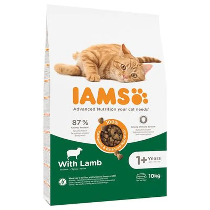IAMSAdvanced Nutrition Adult Cat with Lamb - 10kg