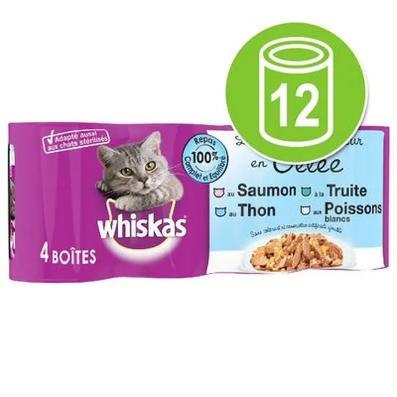 Whiskas La Carte 12 x 390 / 400g - from the Butcher in Gravy (12 x 400g)