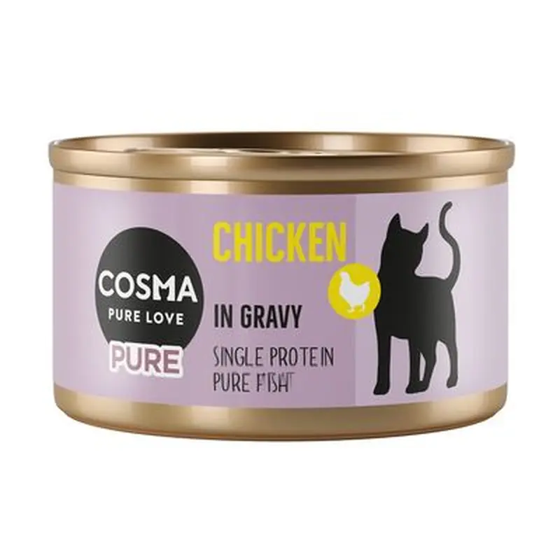 Cosma Pure 6 x 80g - Mixed Pack (3 Varieties)