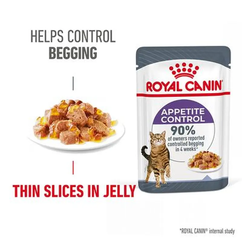 Royal Canin Appetite Control Care in Jelly - Saver Pack: 24 x 85g