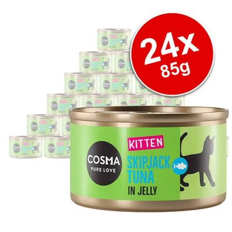Cosma Original Kitten Saver Pack 24 x 85g - Mixed Pack (3 Varieties)