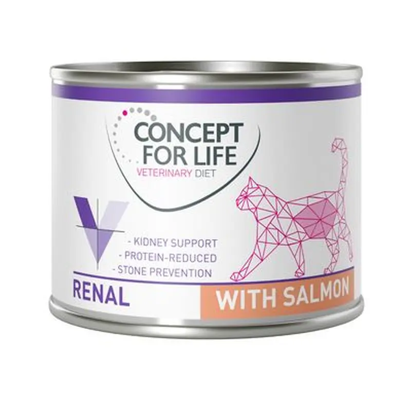 Concept for Life Veterinary Diet Renal with Salmon - 6 x 200g