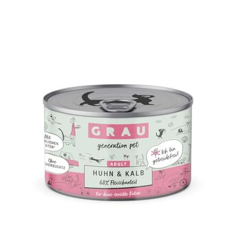 GRAU Gourmet Adult Grain-Free 6 x 200g - Turkey & Lamb