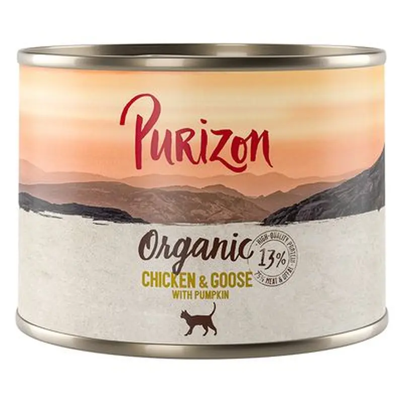 Purizon Organic 6 x 200g - Beef & Chicken with Carrot