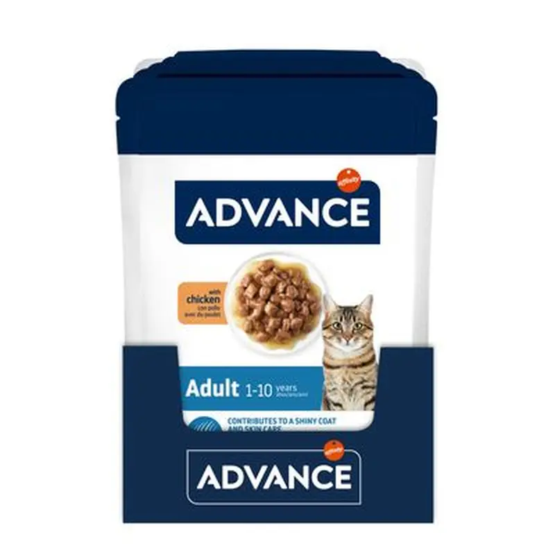 Advance Feline Adult Chicken - 12 x 85g
