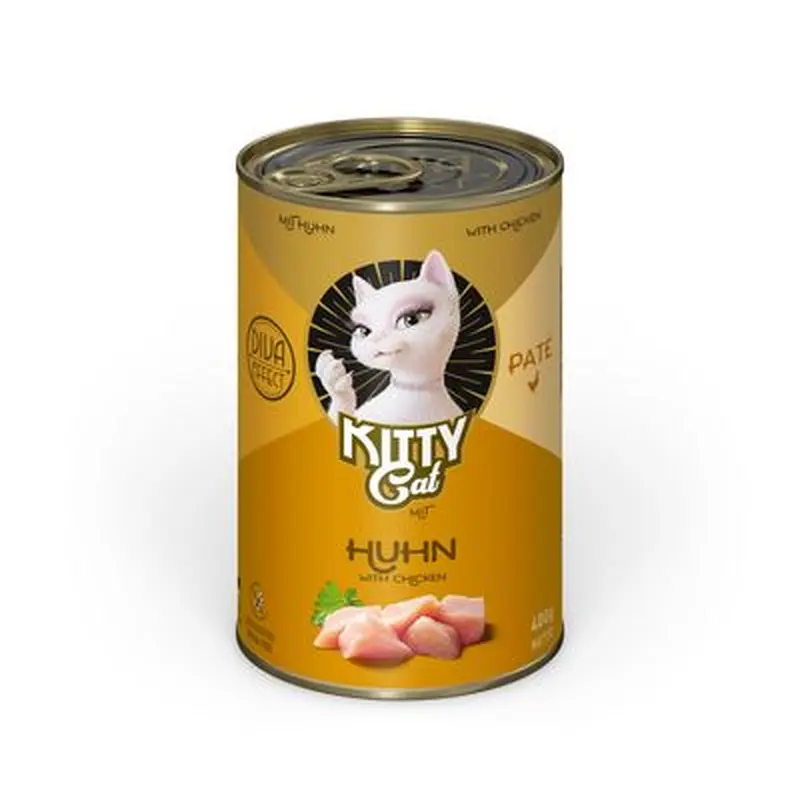 Kitty Cat Adult Pate 6 x 400g - Rabbit