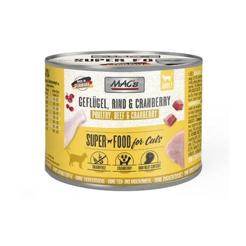 MAC's Cat Saver Pack 18 x 200g - Duck, Turkey & Chicken