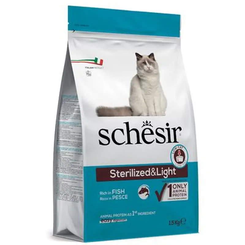 Schesir Sterilised with Fish - 1.5kg