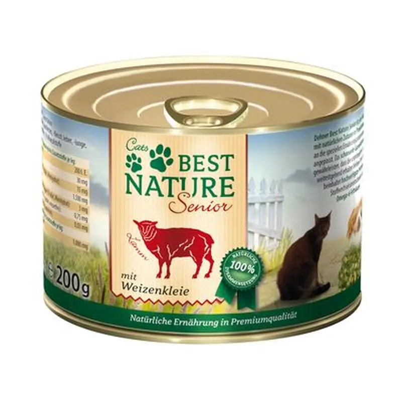 Best Nature Cat Senior 6 x 200g - Lamb