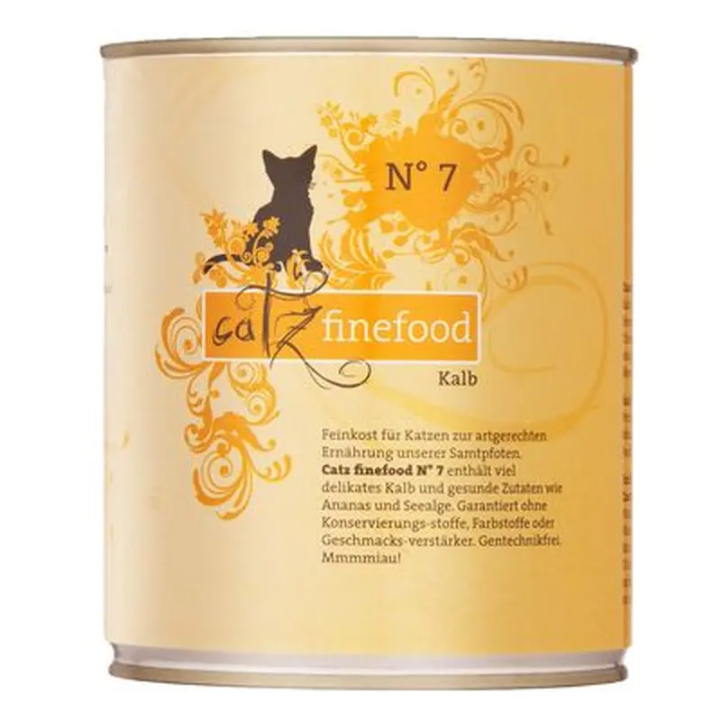 Catz Finefood Can 6 x 800g - Salmon & Poultry