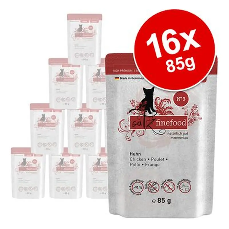 catz finefood Senior 16 x 85g - Chicken