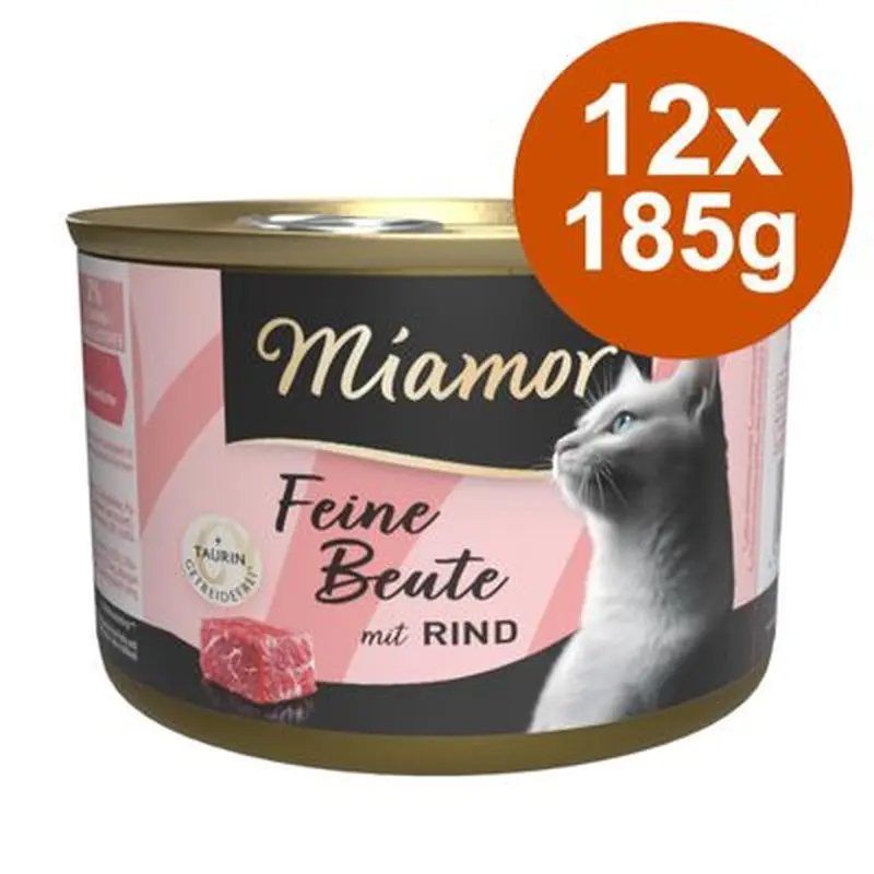 Miamor Feine Beute 12 x 185 g - Turkey