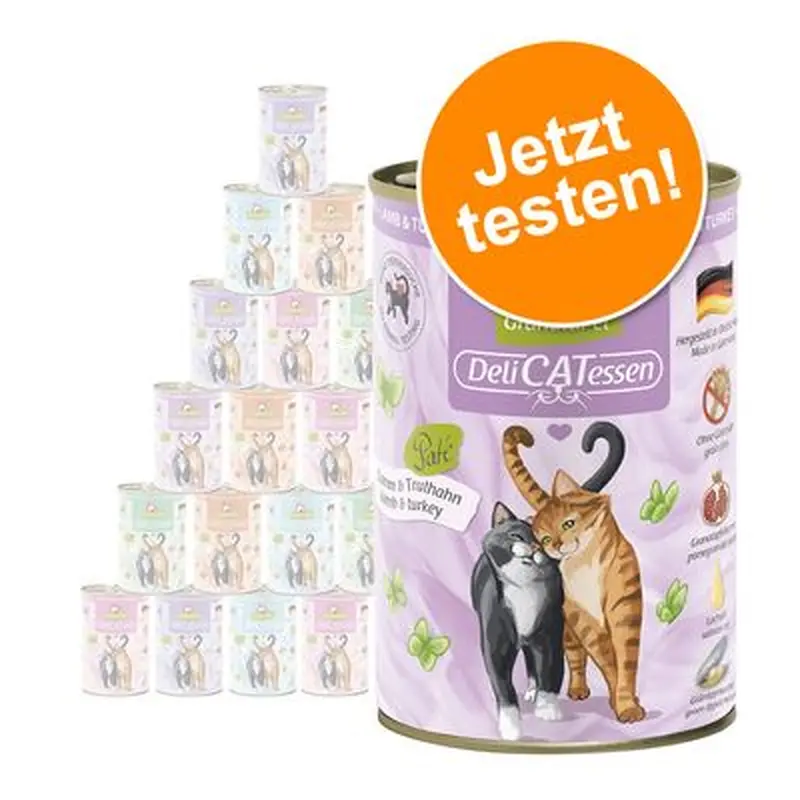 GranataPet DeliCatessen 24 x 400 g tasting pack - Game & tuna