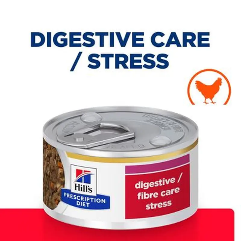 Hill's Prescription Diet Feline Gastrointestinal Biome Stress - Chicken - 24 x 82g