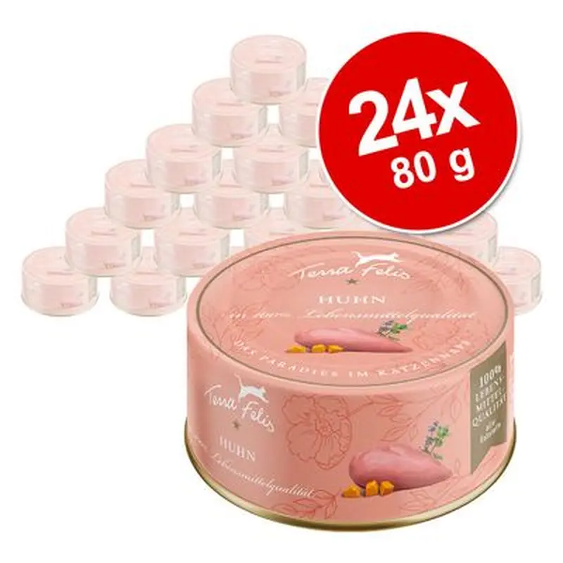 Saver Pack Terra Felis Complete 24 x 80 g - Chicken