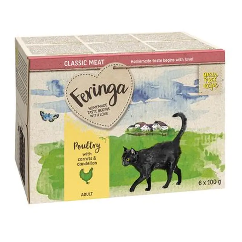 Feringa Classic Meat Menu Trays 6 x 100g - Mixed Pack 1 (6 varieties)