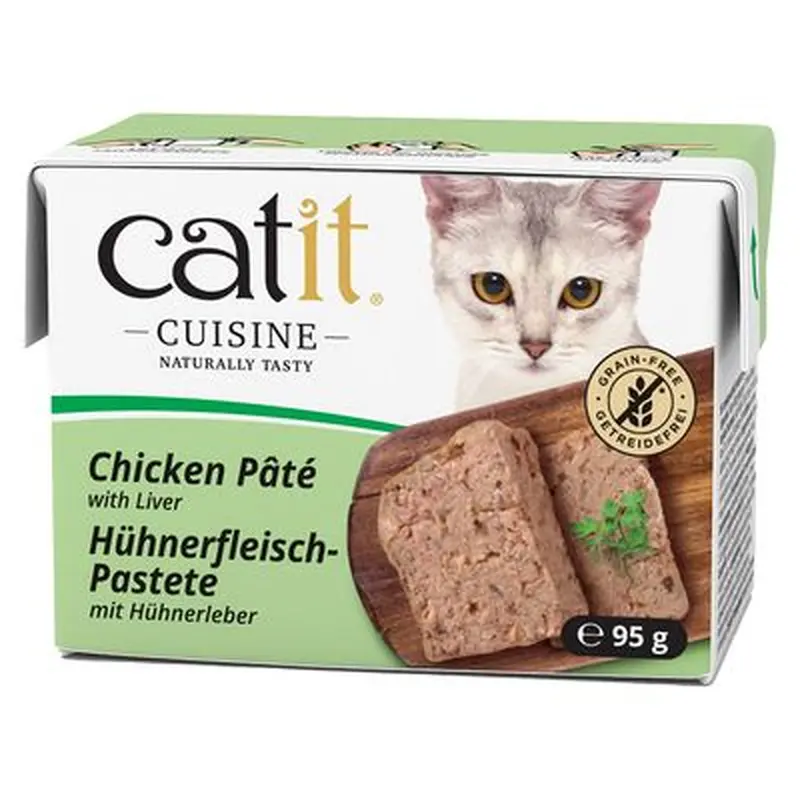 Catit Cuisine Pt 12 x 95g - Chicken with Liver