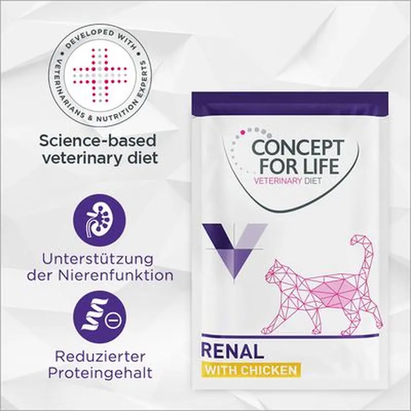 Concept for Life Veterinary Diet Renal with Chicken - 12 x 85g