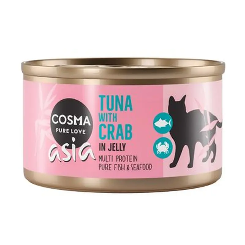 Cosma Asia in Jelly 6 x 85g - Tuna with Beef