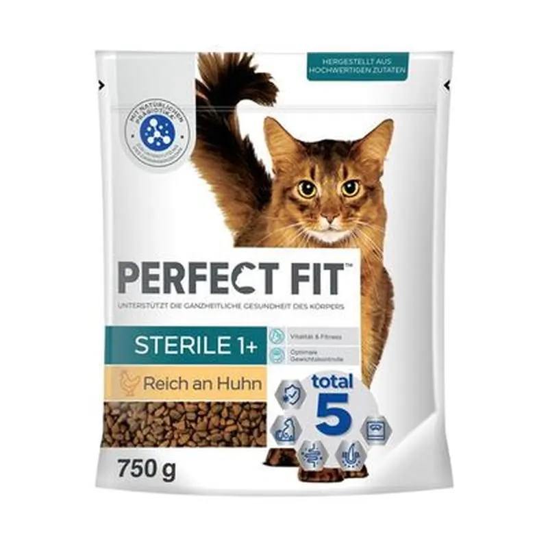 Perfect Fit Sterile 1+ Rich in Chicken - Economy Pack: 6 x 750g