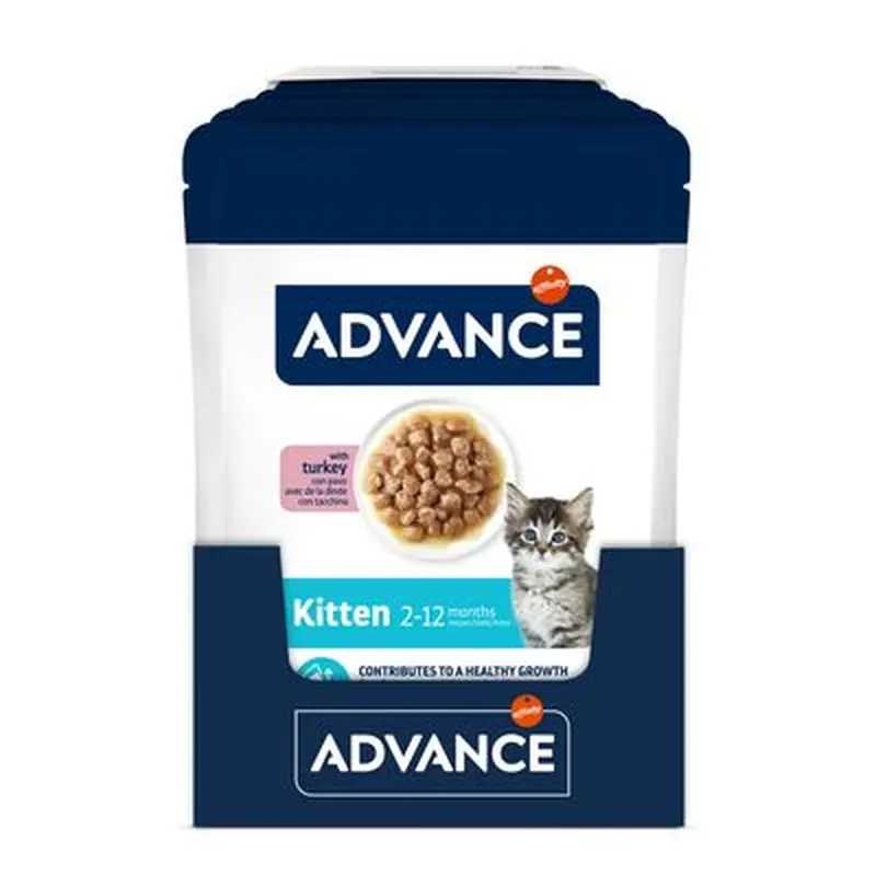 Advance Kitten Turkey - 12 x 85g