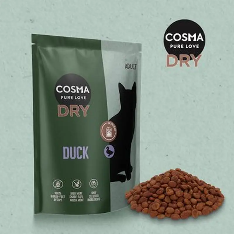 Cosma Extruded Duck Dry Food - 2kg