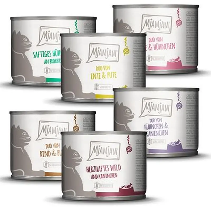 Mixed pack MjAMjAM 6 x 200 g - Mixed Pack 2 (6 varieties)