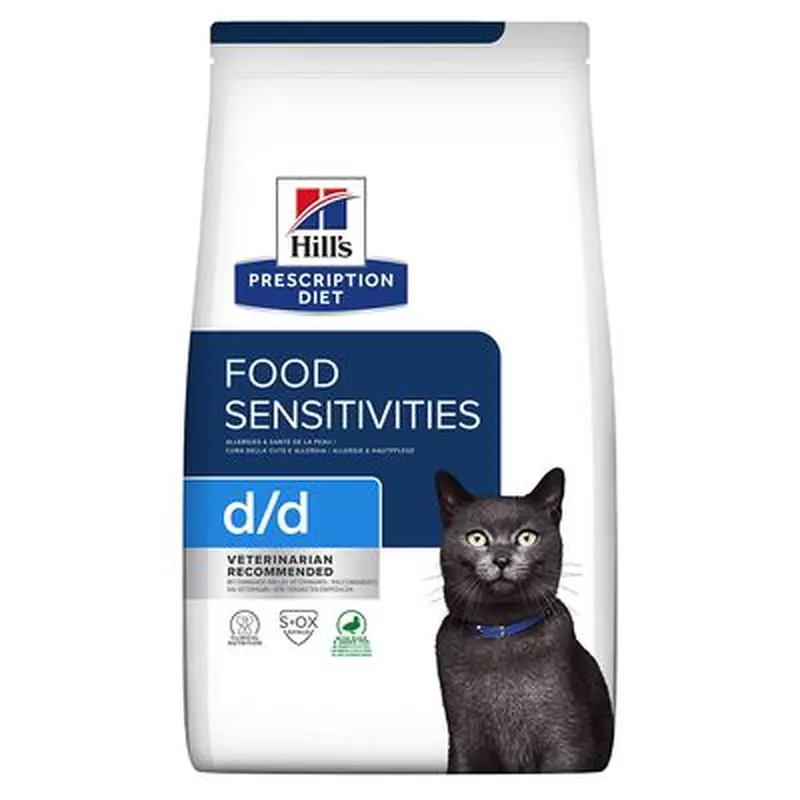 Hill's Prescription Diet d/d Food Sensitivities with duck & green peas - 1.5 kg