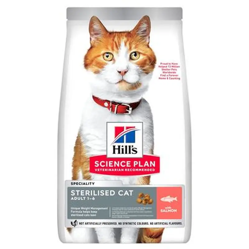 Hill's Science Plan Adult Sterilised Salmon - Economy Pack: 2 x 15kg