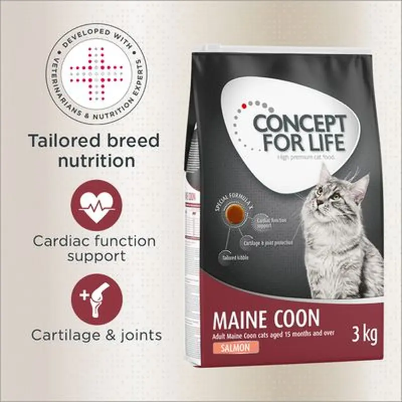 Concept for Life Maine Coon Adult Salmon - Grain-Free - 3kg