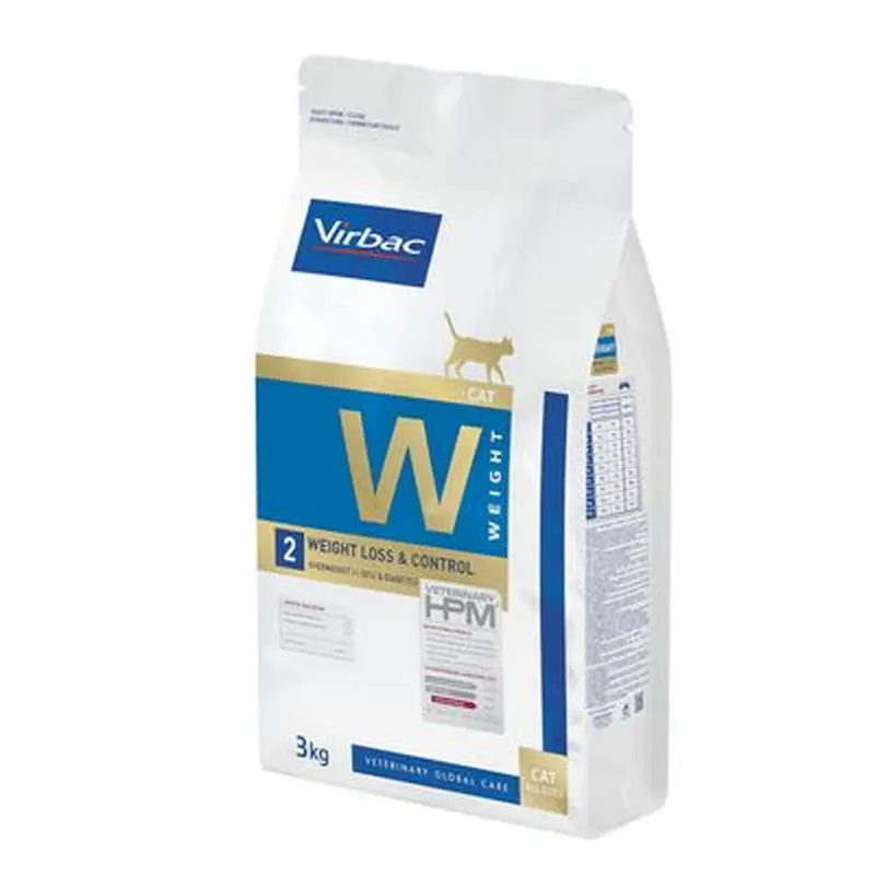 Virbac Veterinary HPM Cat Weight Loss and Control W2 - 7 kg