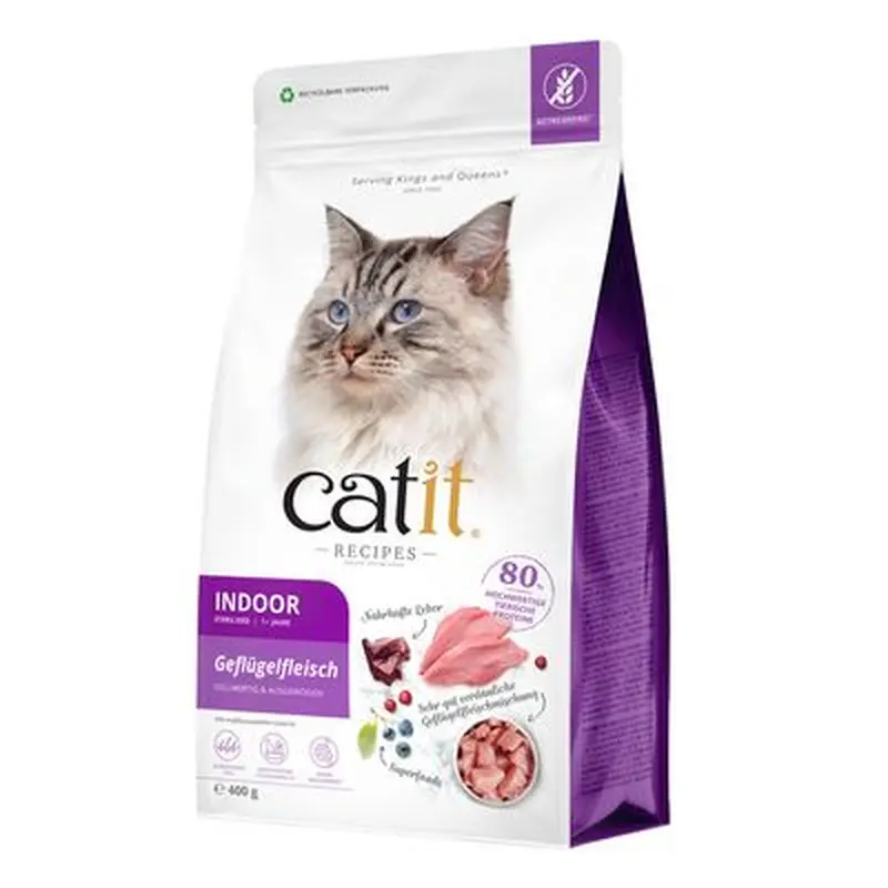 Catit Recipes Adult Indoor Sterilised - 2kg