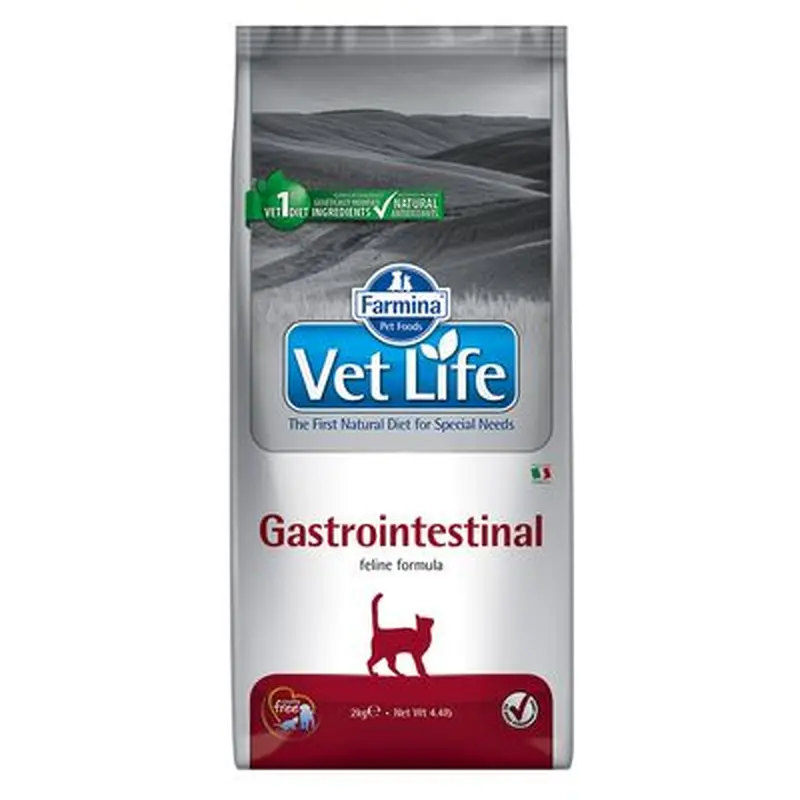 Farmina Vet Life Cat Gastro-Intestinal - Saver Pack: 3 x 2 kg