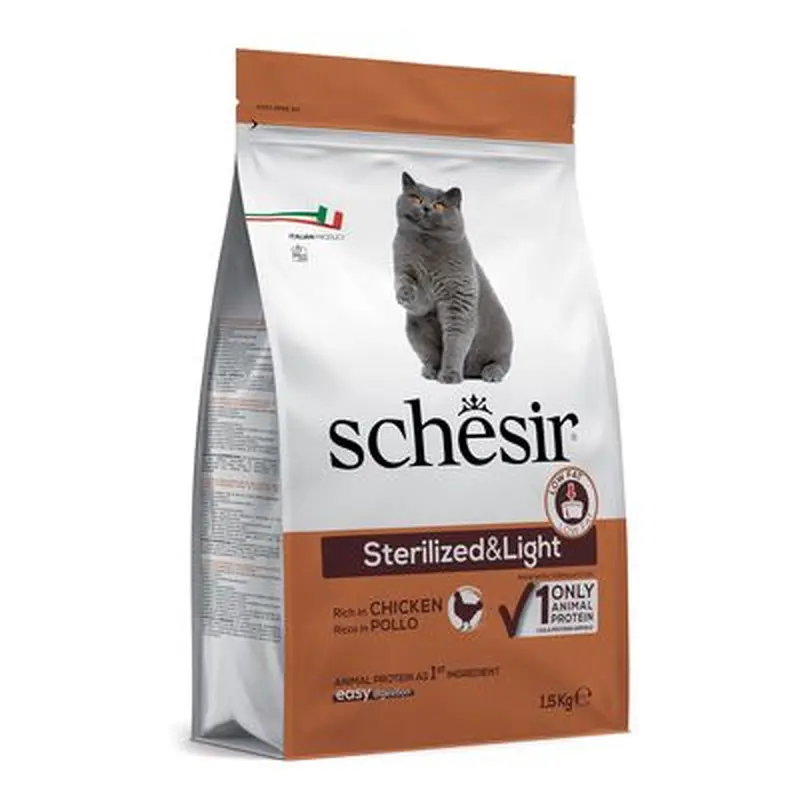 Schesir Sterilised & Light with Chicken - 1.5 kg
