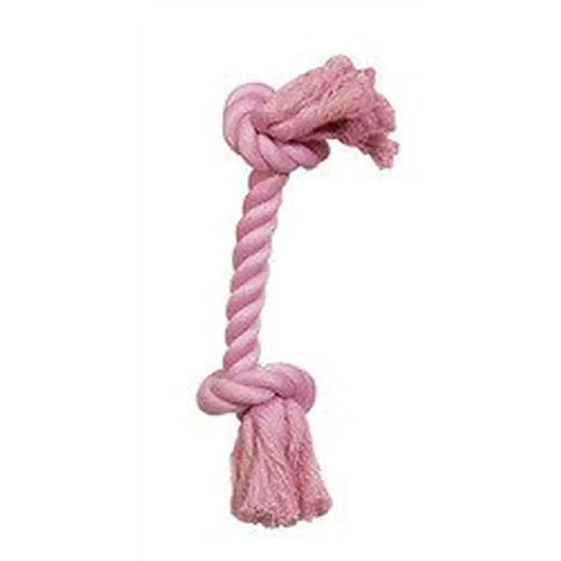 Hagen Dogit Pink Cotton Rope Bone Small 72365