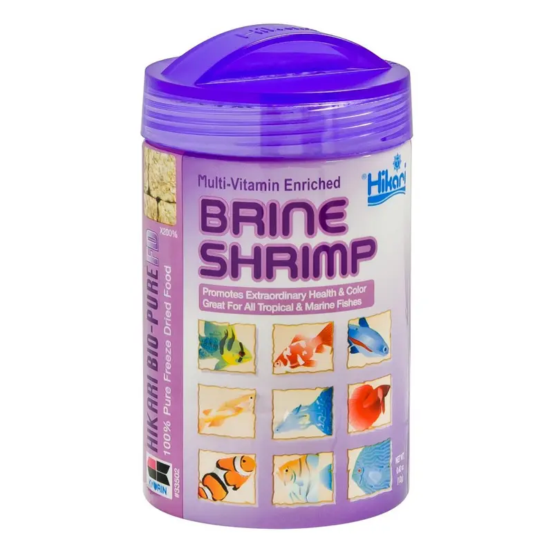 Hikari Bio-Pure Freeze Dried Brine Shrimp Fish Food 0.42 oz