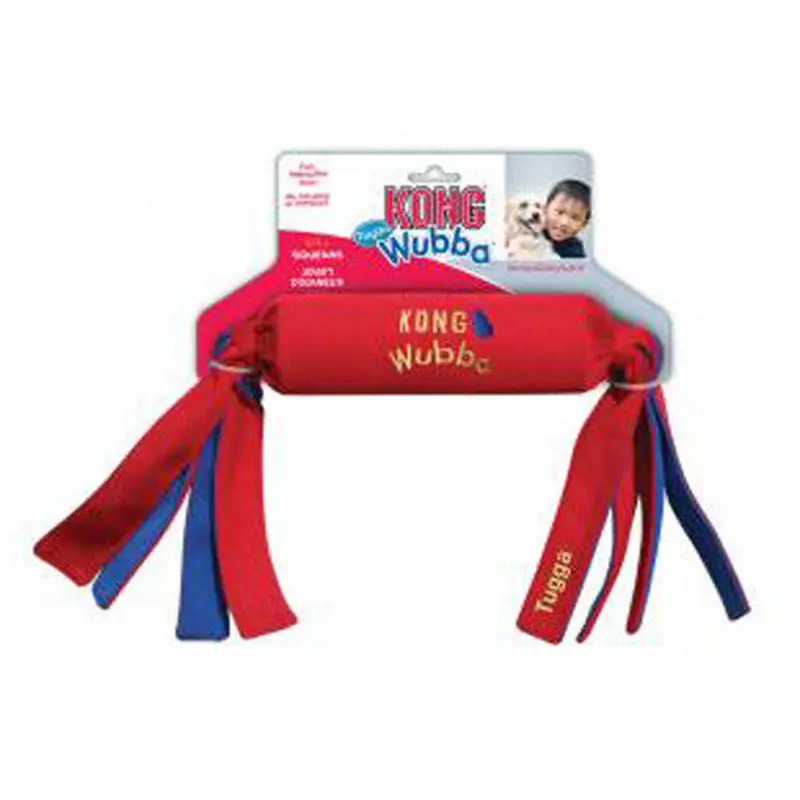 KONG Tugga Wubba Dog Toy Assorted SM
