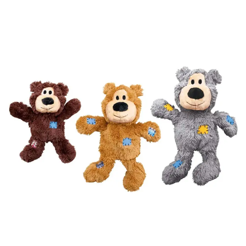KONG Wild Knots Bear Dog Toy Assorted SM/MD