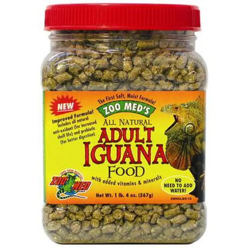 Zoo Med All Natural Adult Iguana Dry Food 20 oz