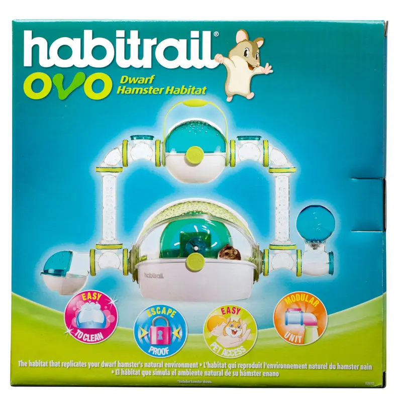 Habitrail Ovo Dwarf Hamster Habitat 62612