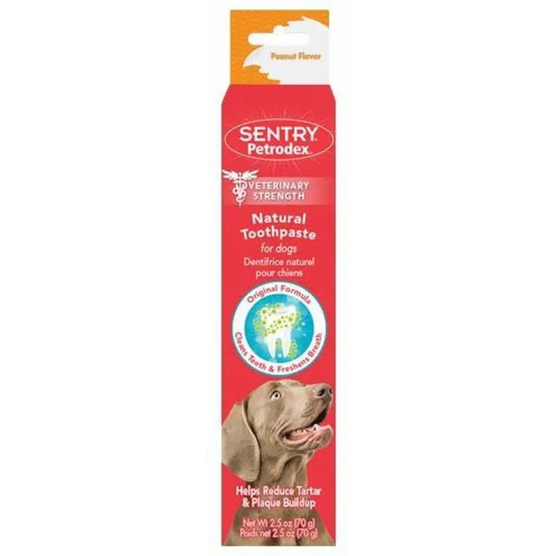 Petrodex Natural Toothpaste for Dogs Peanut Butter 2.5 oz