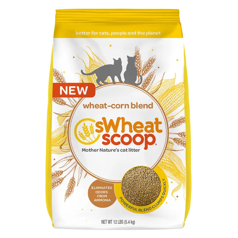 Swheat Scoop Wheat & Corn Cat Litter 12 lb