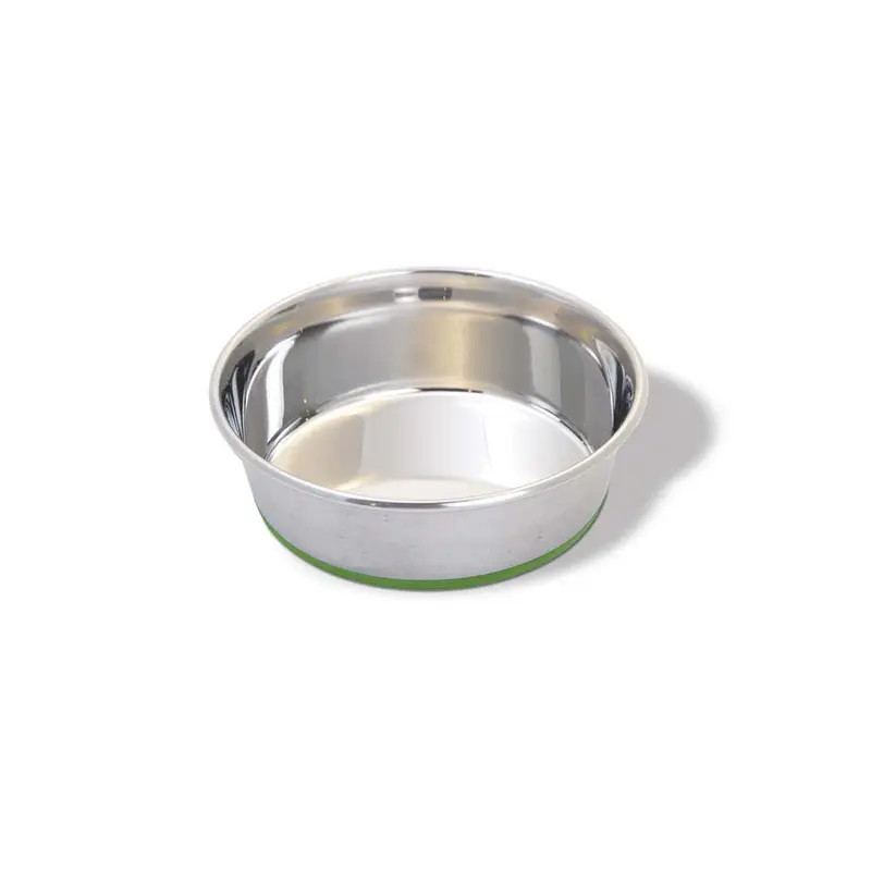 Van Ness Plastics Heavyweight Stainless Steel Dish Silver SM