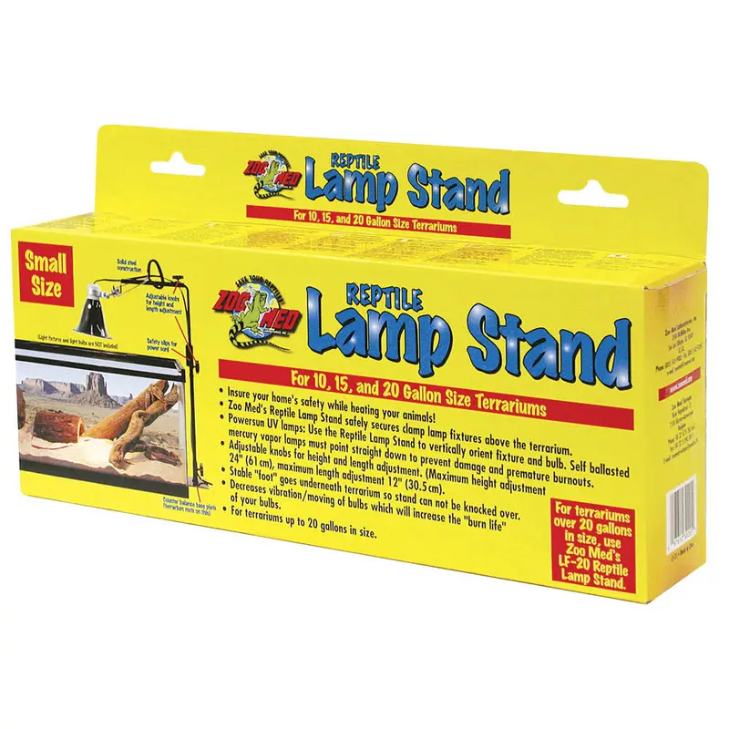Zoo Med Reptile Lamp Stand Black SM