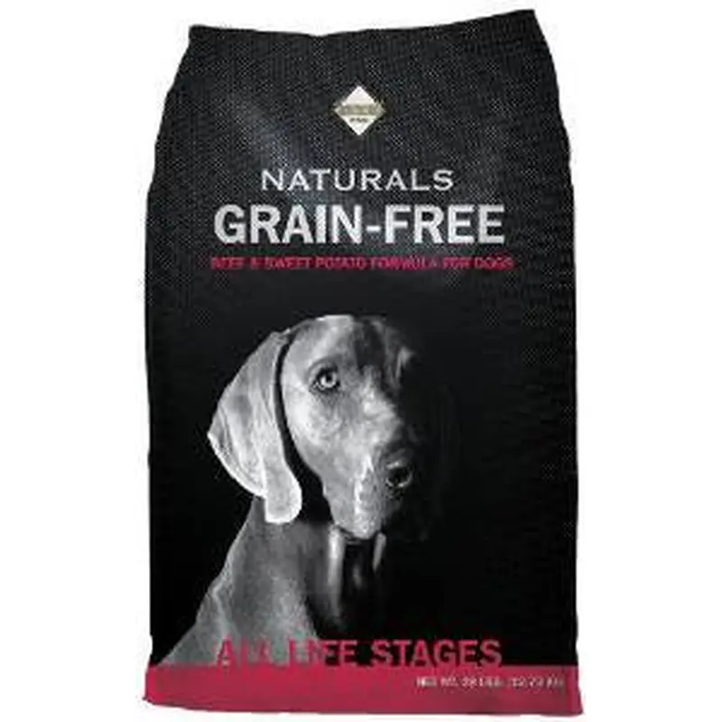 Diamond Naturals Grain Free Beef & Sweet Potato Dog 28 lb. 
