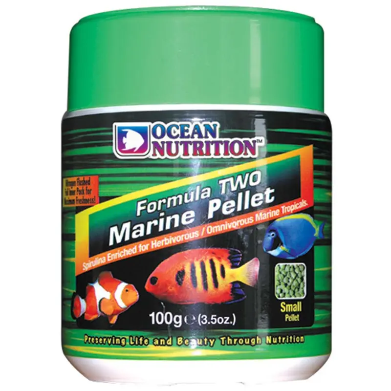 Ocean Nutrition Formula Two Marine Pellets Fish Food 3.5oz SM
